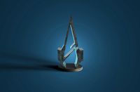 ASSASSINS CREED 3D LOGO