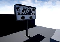 Game ready billboard