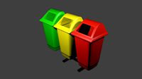 trash can (tempat sampah)