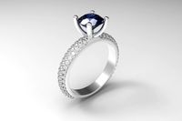 Classic Pave Ring