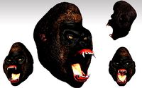 gorilla head