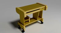 wooden table