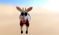 Tooned Cow ( Cartoon )