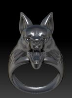 man wolf ring