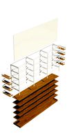 commercial shelves