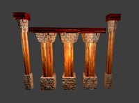 Wooden Pillar