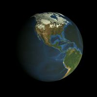 HD Animated Earth Model 3D Model
