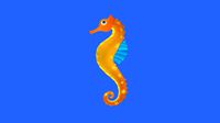 Seahorse 3D model