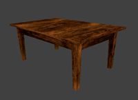 Wooden table