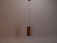 hanging wooden ceiling light
