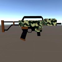 Low poly weapons