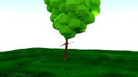 Low Polygon Tree