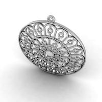 Domed pendant
