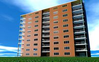 9 floors house