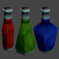 47 Bottle, Flask and Potion Variations