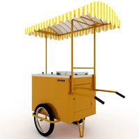 hotdog cart