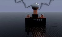 tesla coil sci-fi prop