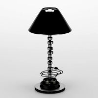 Industrial lamp, processing of mechanical parts