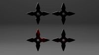 SHURIKEN low poly