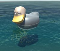 Animatied Low Quality Duck