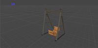 Garden swing