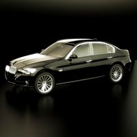 Bmw 3 series 2008 facelift E90 3D Model