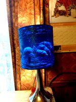 printed dolphin lampshade