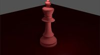 Chess King Model 3D