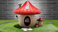 mushroom house