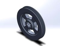 aluminum pulley