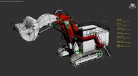 Large mechanical animationrh400