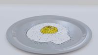 sunny side up egg