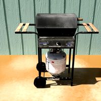 Propane gas grill