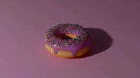 3D Model of donut