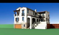 Villa 250 3D Model