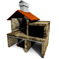 Barbecue brick bbq