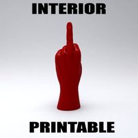 HandFUCKprintable 3D Model
