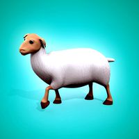 Cartoon sheep