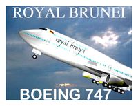 Royal brunei - 747