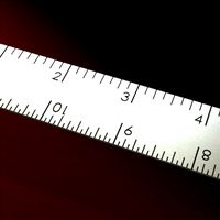 12 " Scale (ruler)