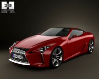 Lexus LF LC 2012 3D Model