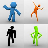 stock characters c4d