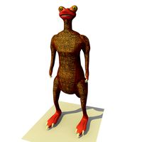 Alien Mutant Kangaroo Creature