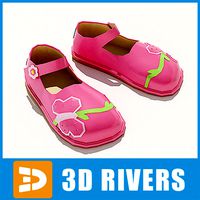 Kids shoes 01 by 3DRivers