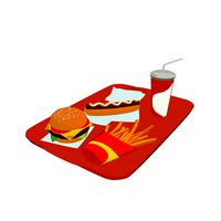 Cartoon Fast Food