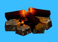 Cartoon Campfire