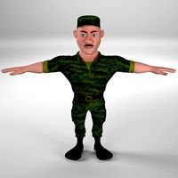 Cartoon Soldier