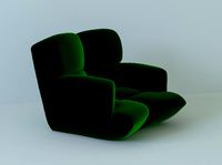 Armchair green