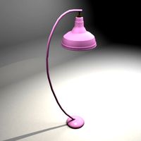 Pink lamp