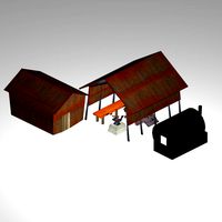 Metal Blacksmith Shed